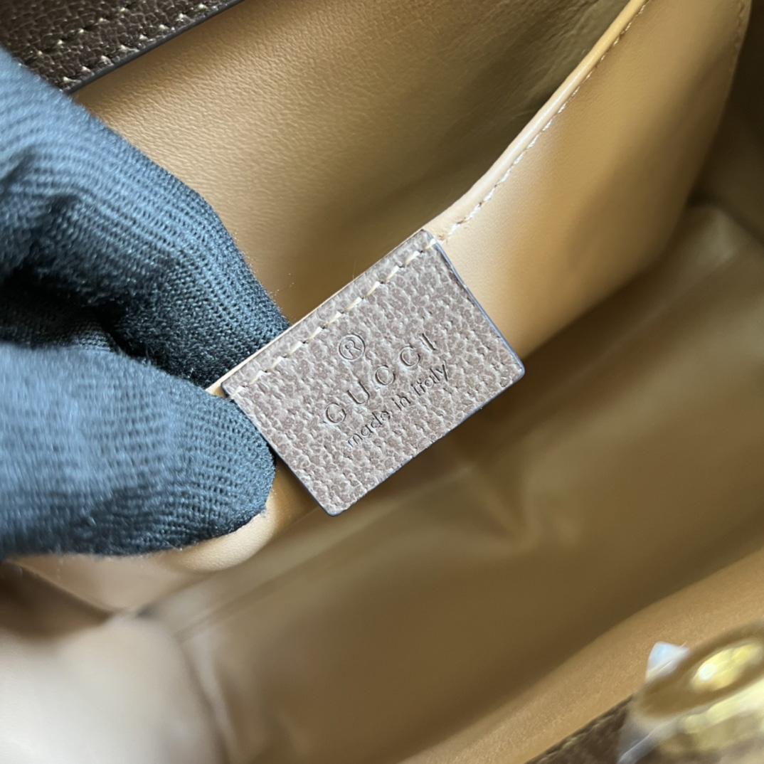 Gucci Diana Jumbo GG Small Tote Bag(27-24-11cm) - DopestKickz