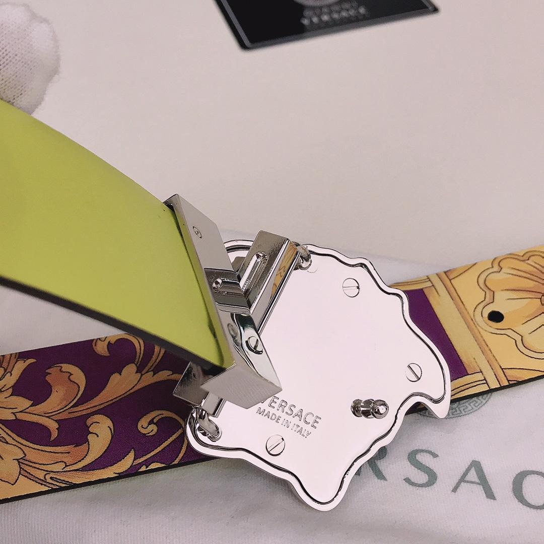 Versace La Medusa Le Pop Classique Reversible Belt   40mm - DopestKickz