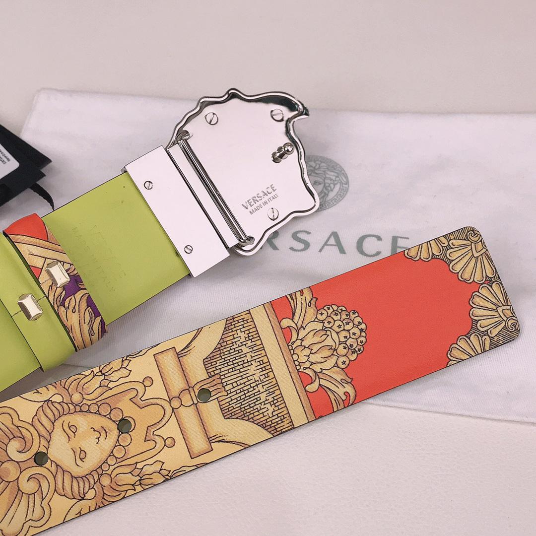 Versace La Medusa Le Pop Classique Reversible Belt   40mm - DopestKickz