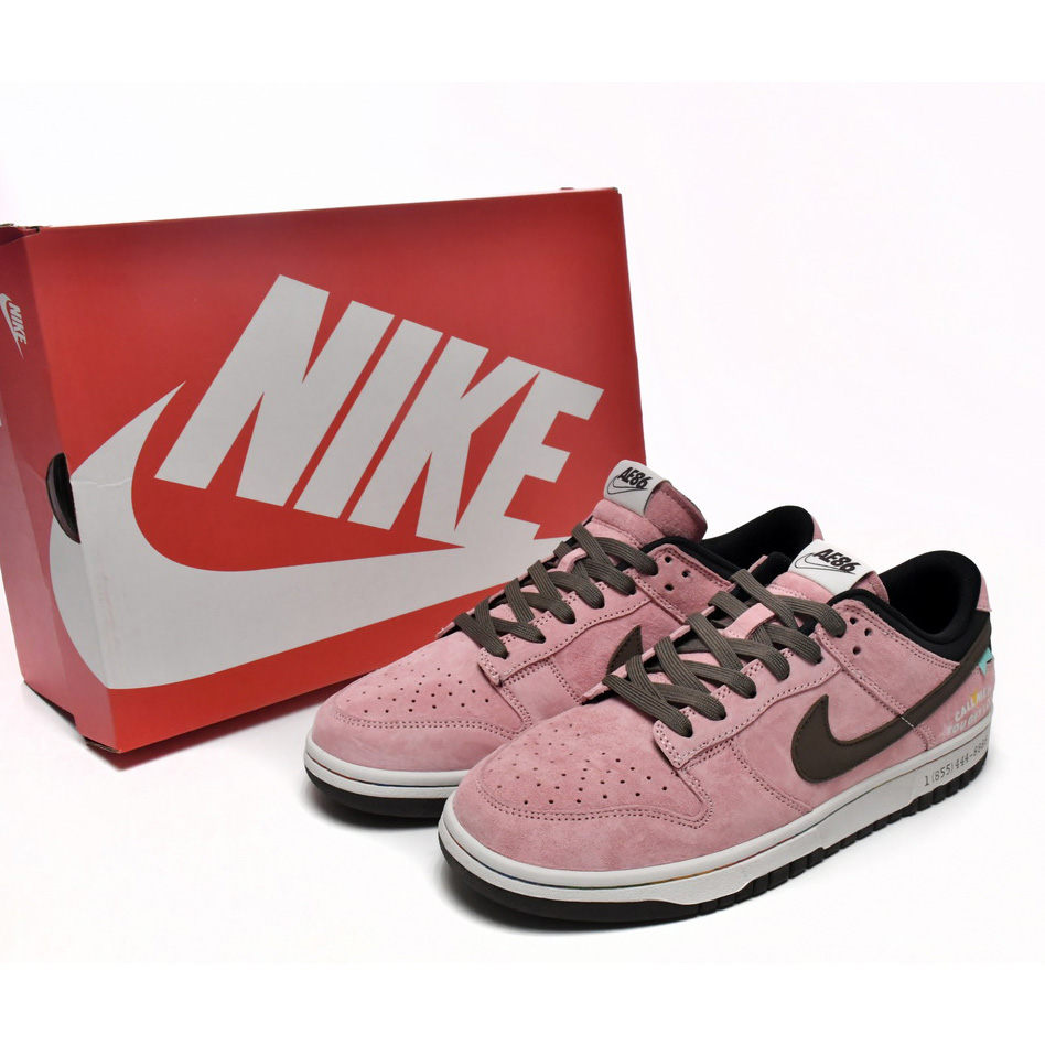 Nike SB Dunk Low AE86 Pink Sneaker   DD1391-105 - DopestKickz