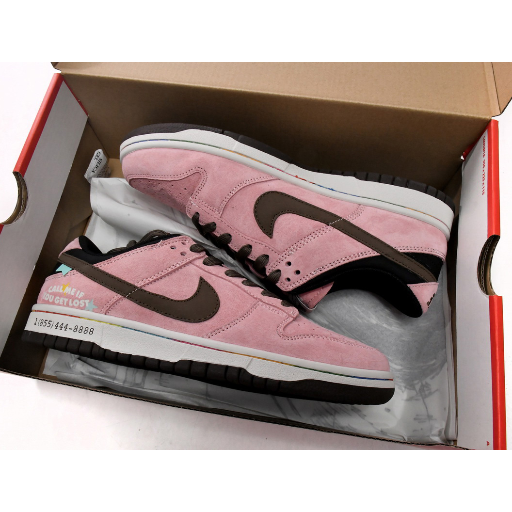 Nike SB Dunk Low AE86 Pink Sneaker   DD1391-105 - DopestKickz