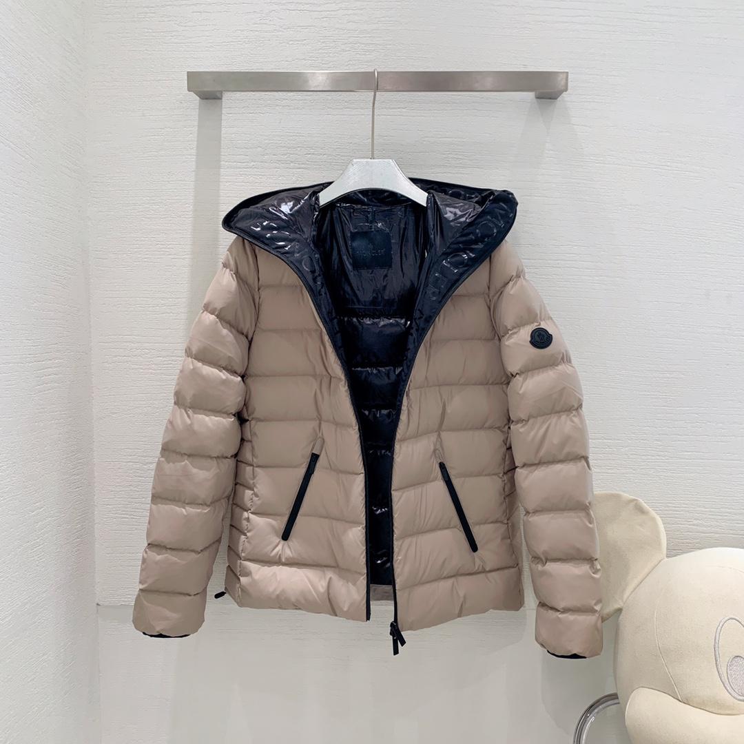 Moncler Herbe Short Down Jacket - DopestKickz