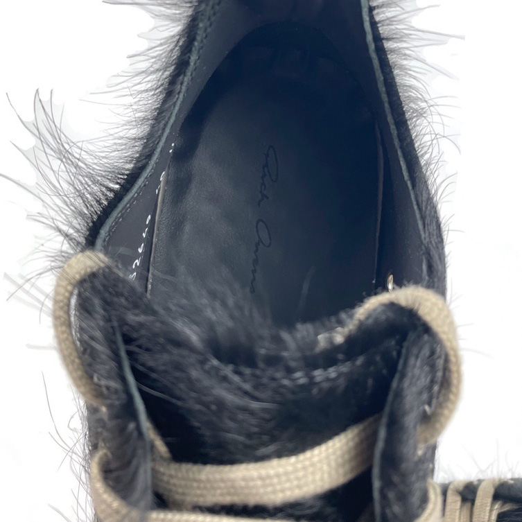 Rick Owens Low Top Sneakers In Black - DopestKickz