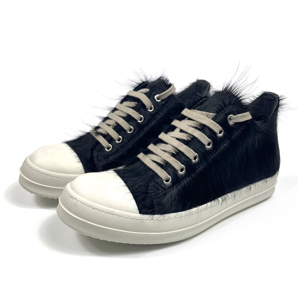 Rick Owens Low Top Sneakers In Black - DopestKickz
