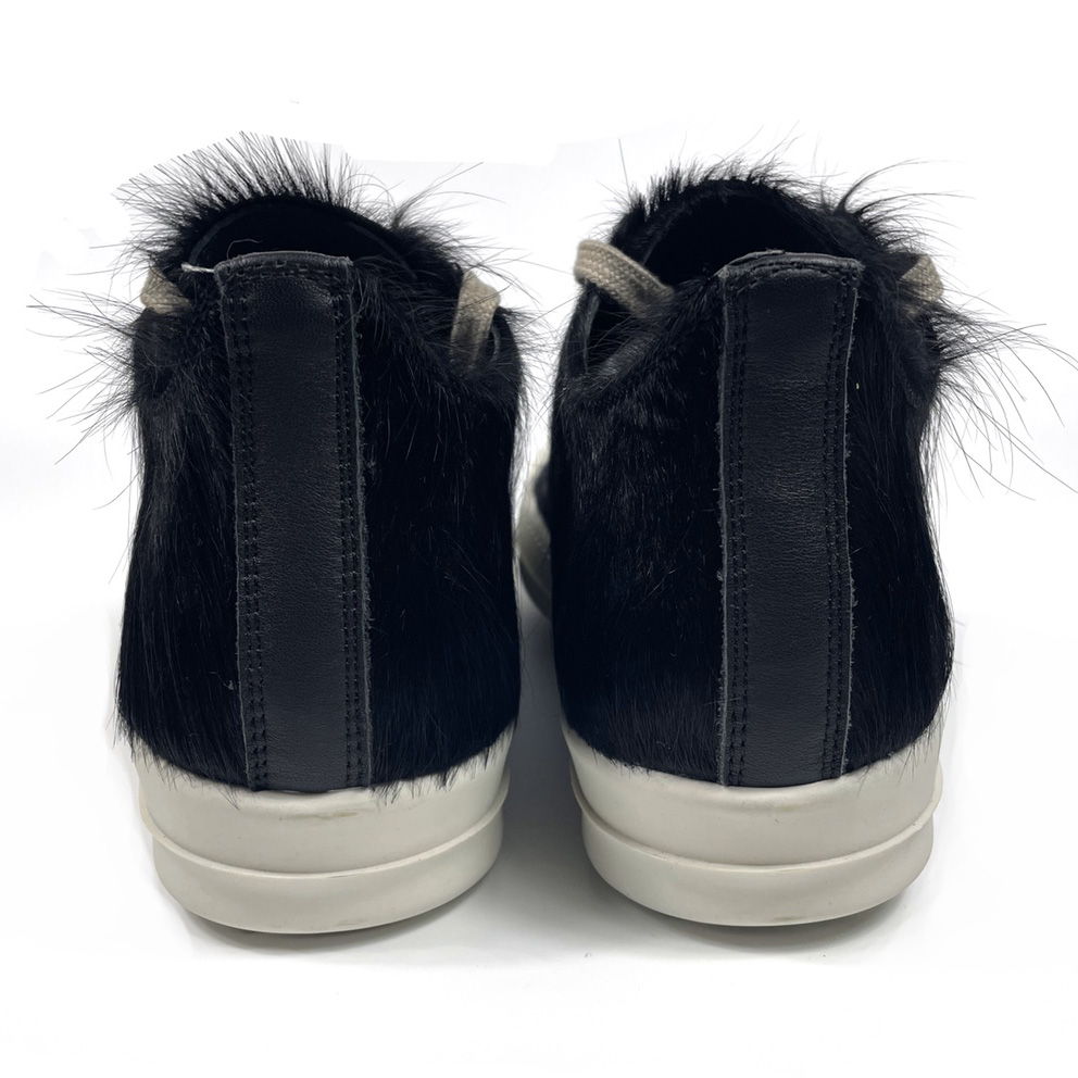 Rick Owens Low Top Sneakers In Black - DopestKickz
