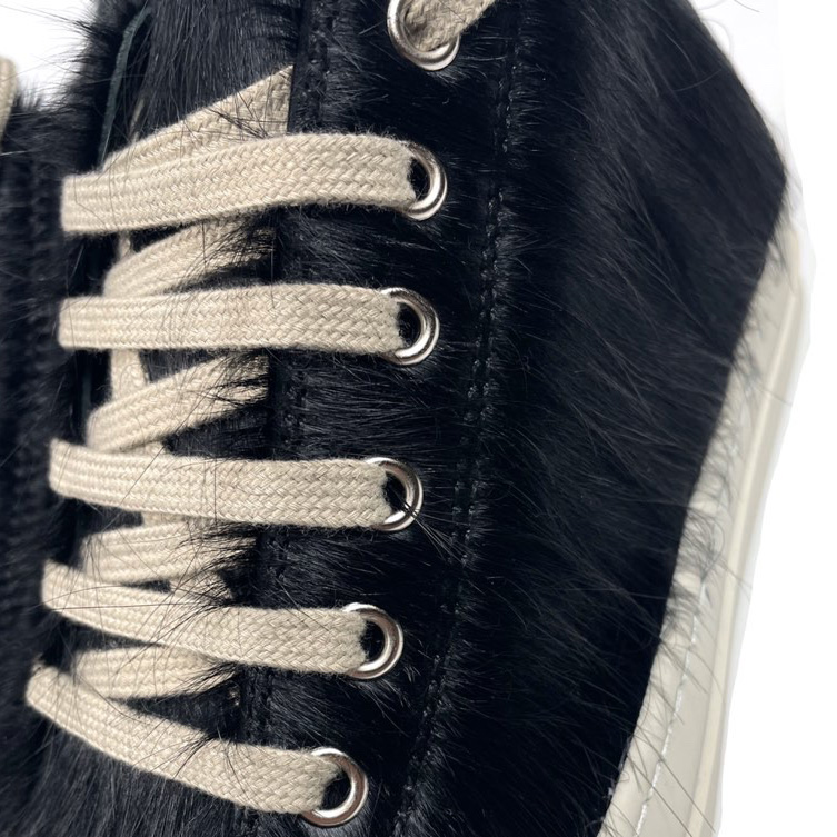 Rick Owens Low Top Sneakers In Black - DopestKickz