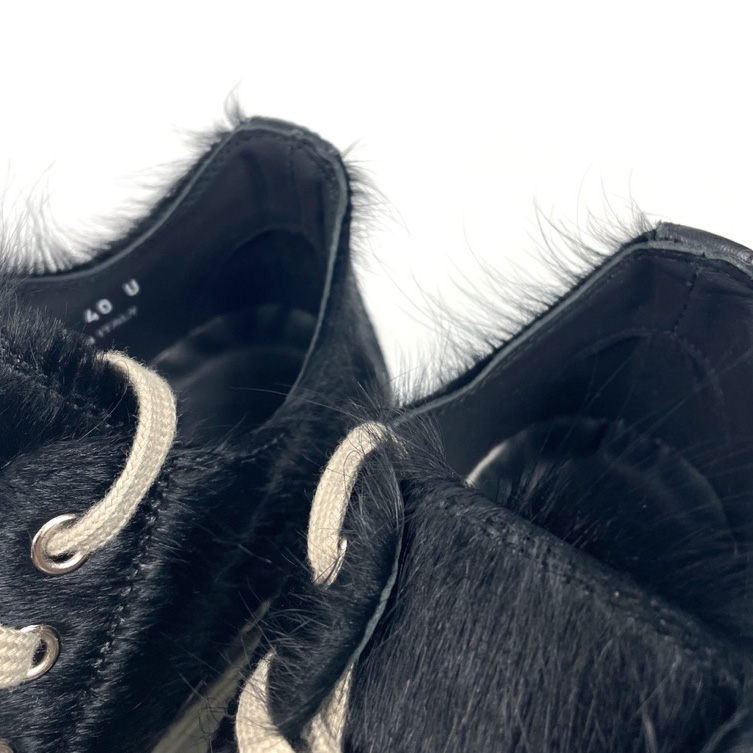 Rick Owens Low Top Sneakers In Black - DopestKickz