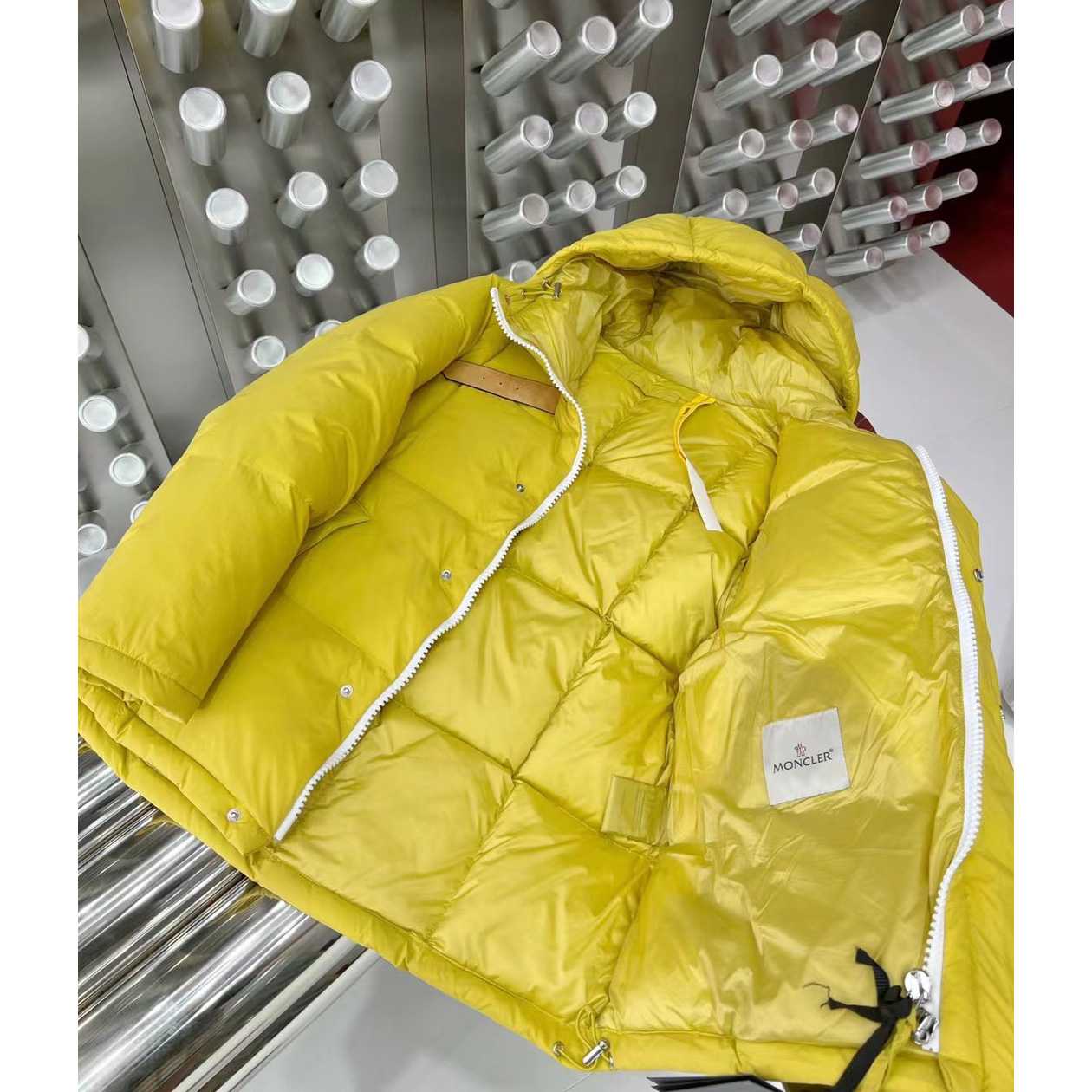 Moncler Wintefold Short Down Jacket - DopestKickz