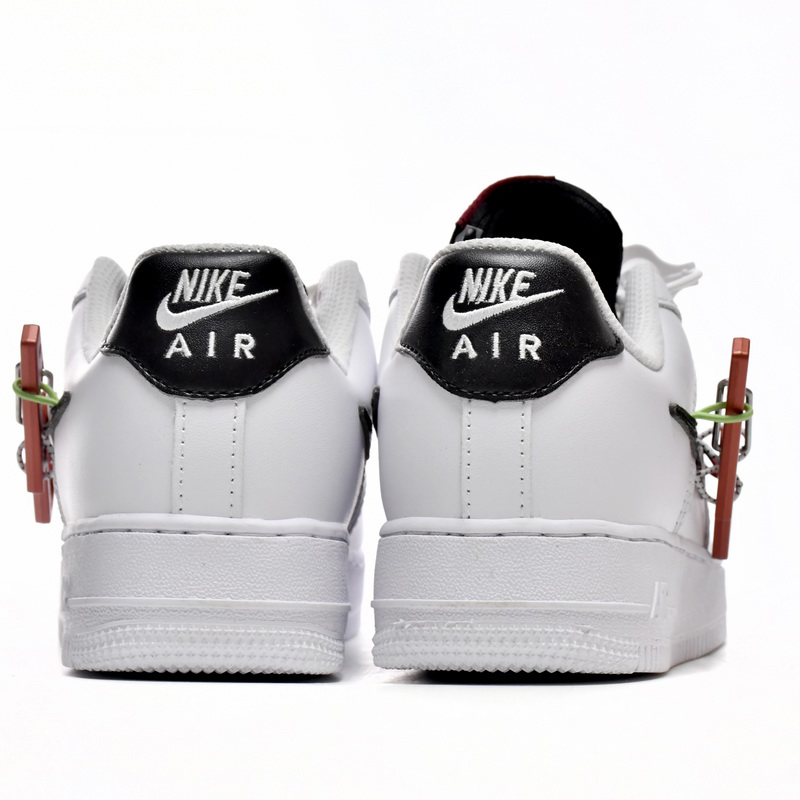 Nike Air Force 1 Low Carabiner Swoosh Sneaker     DH7579-100 - DopestKickz