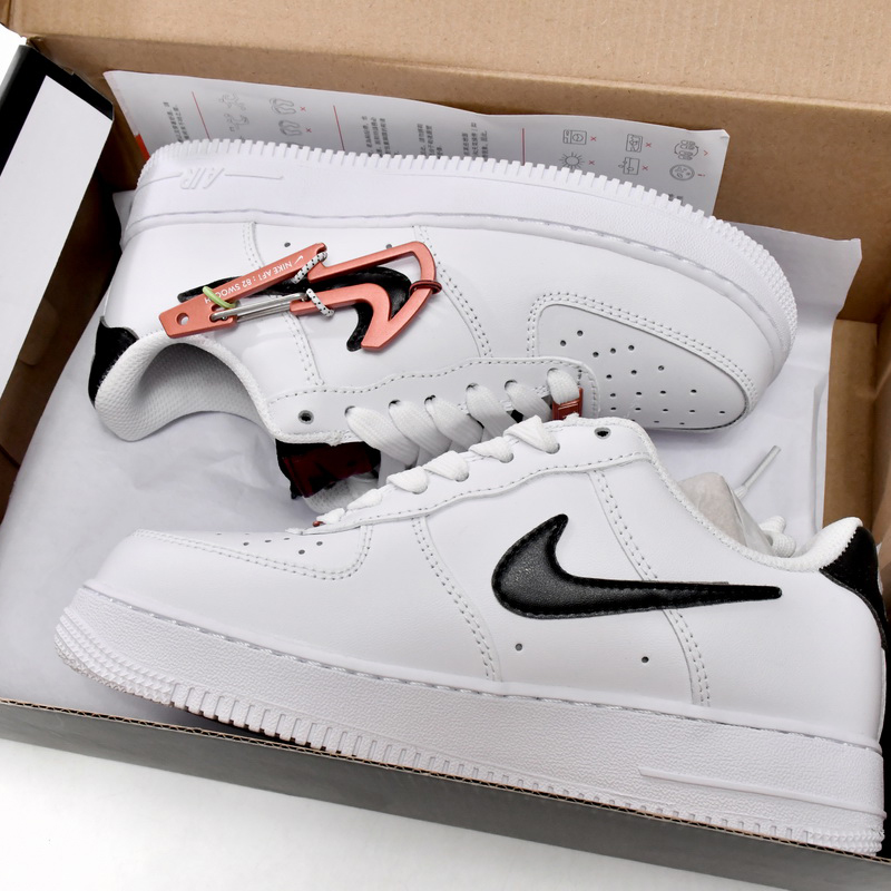 Nike Air Force 1 Low Carabiner Swoosh Sneaker     DH7579-100 - DopestKickz