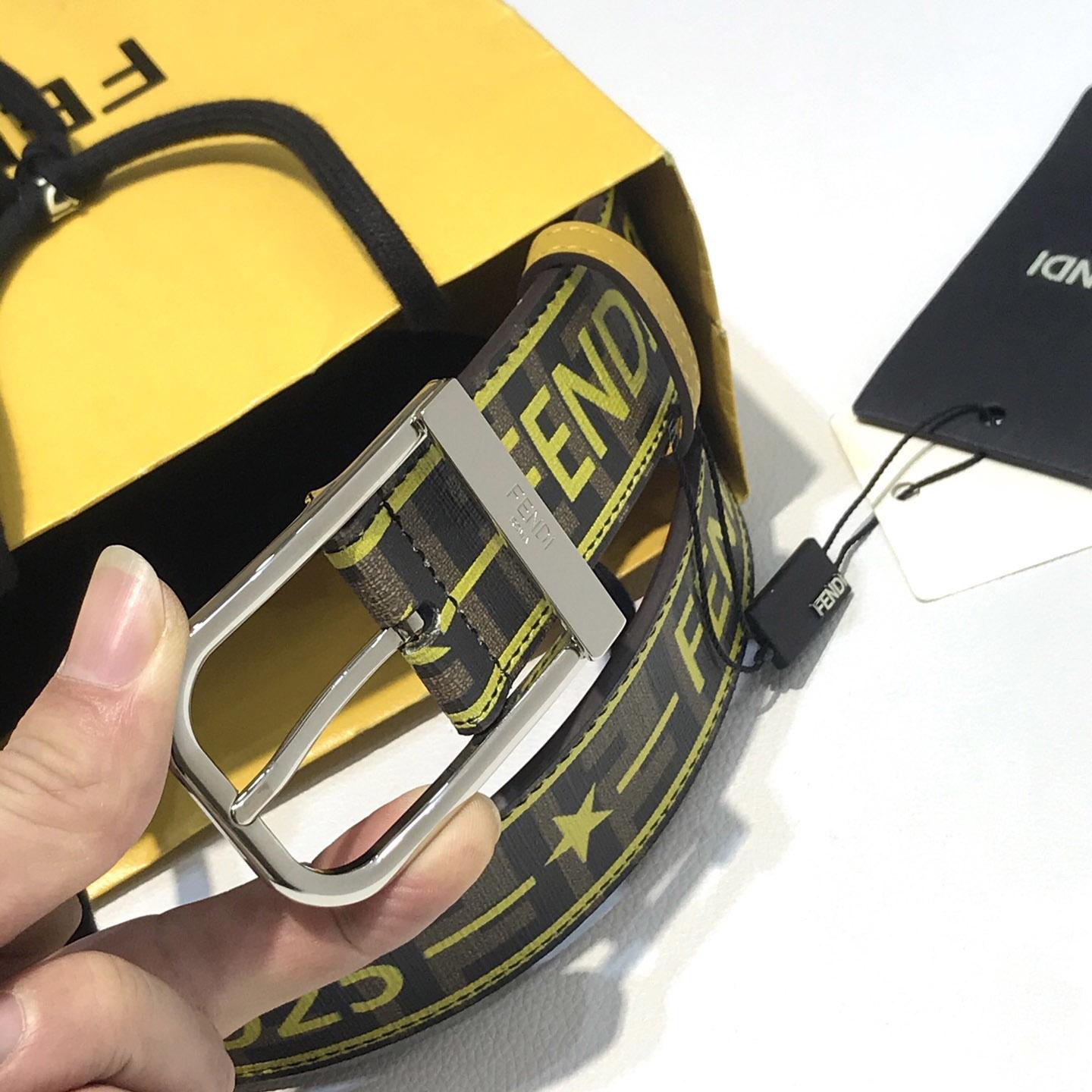 Fendi Reversible Leather Belt - DopestKickz