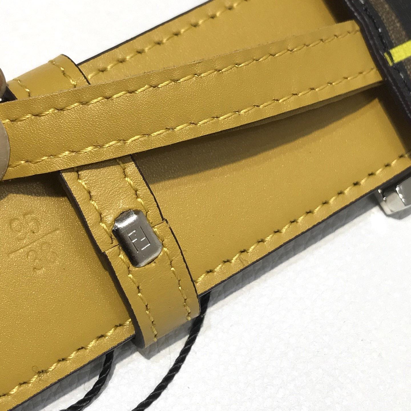 Fendi Reversible Leather Belt - DopestKickz