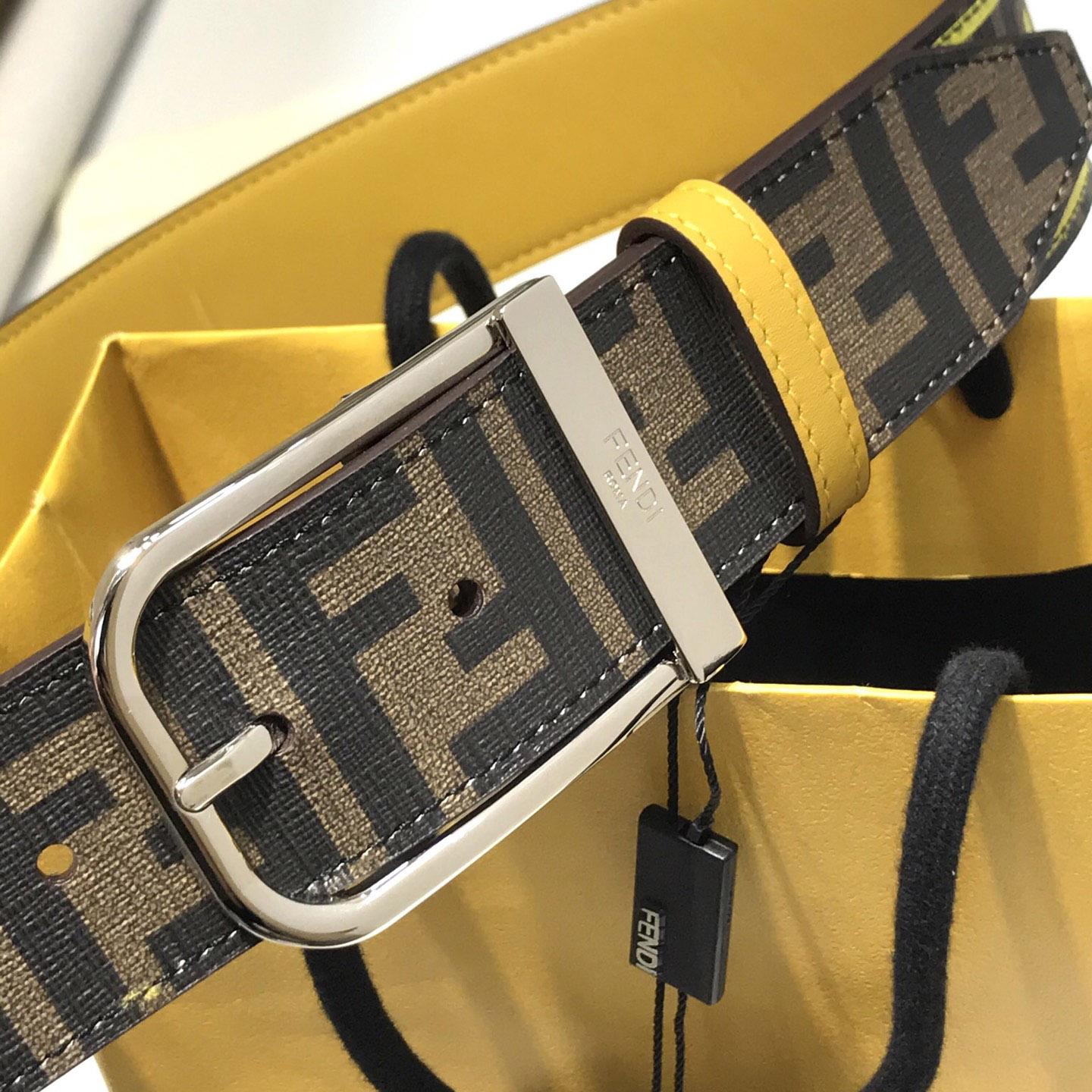 Fendi Reversible Leather Belt - DopestKickz