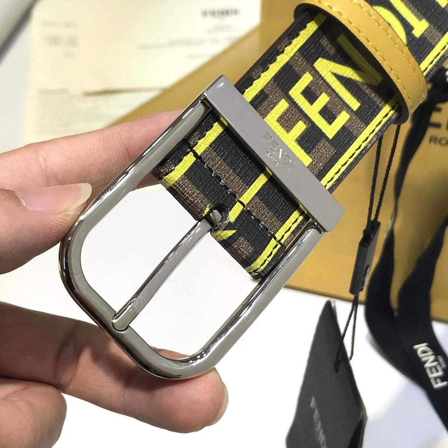 Fendi Reversible Leather Belt - DopestKickz