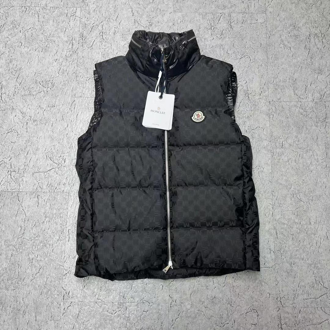 Moncler Kita Jacquard Down Vest - DopestKickz