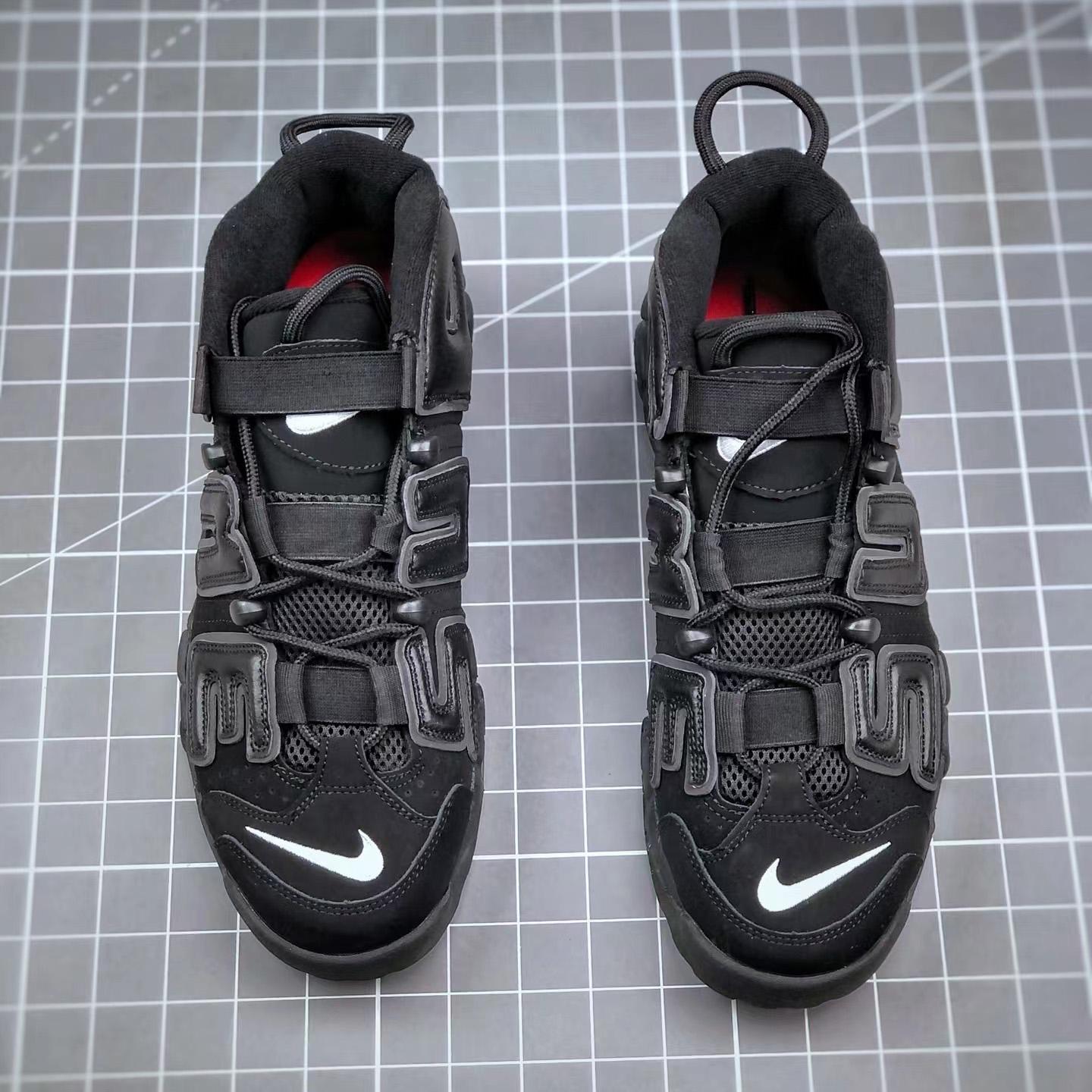 Air More Uptempo X Supreme Sneakers      902290-600-001 - DopestKickz
