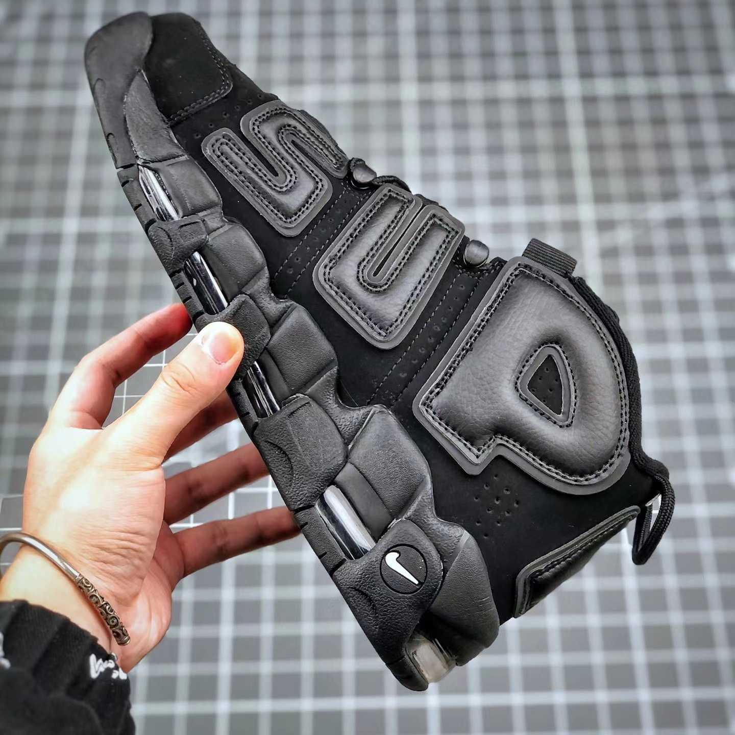 Air More Uptempo X Supreme Sneakers      902290-600-001 - DopestKickz