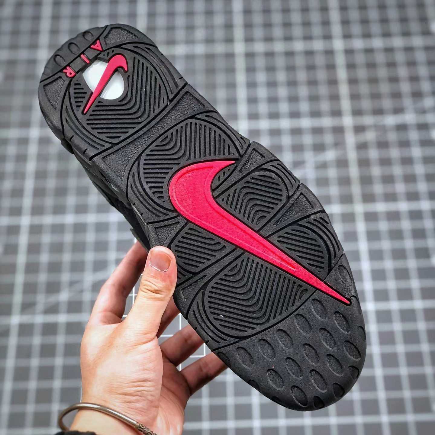 Air More Uptempo X Supreme Sneakers      902290-600-001 - DopestKickz