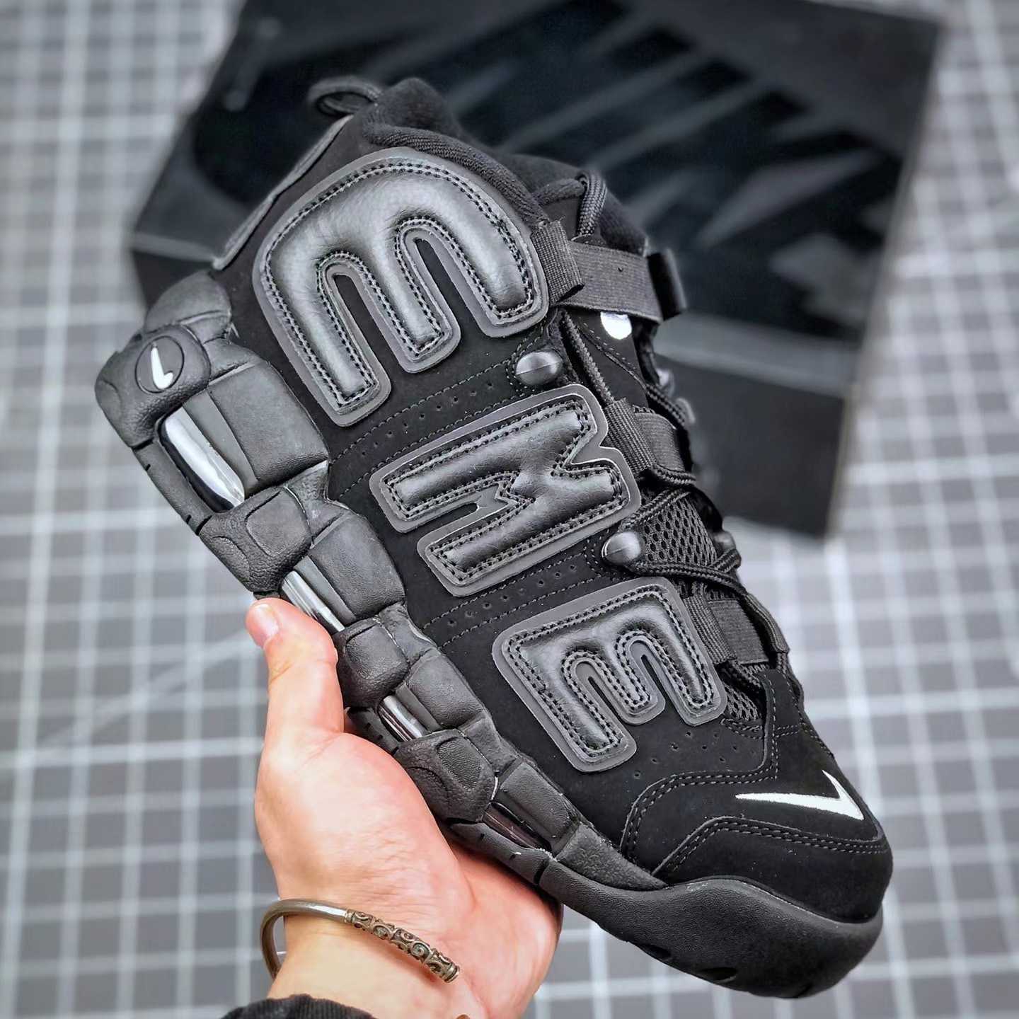 Air More Uptempo X Supreme Sneakers      902290-600-001 - DopestKickz