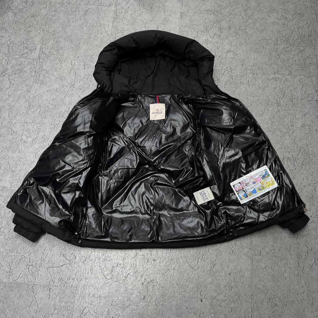 Moncler Black Daynamic Porossan Down Jacket - DopestKickz
