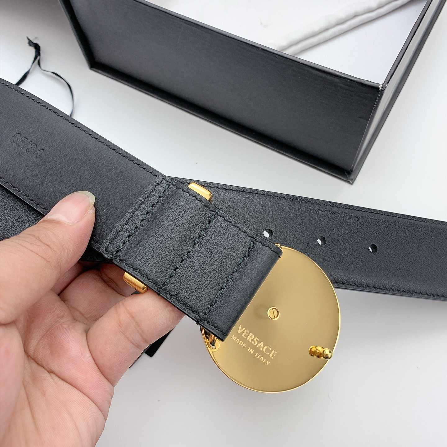 Versace Medusa Biggie Belt - DopestKickz