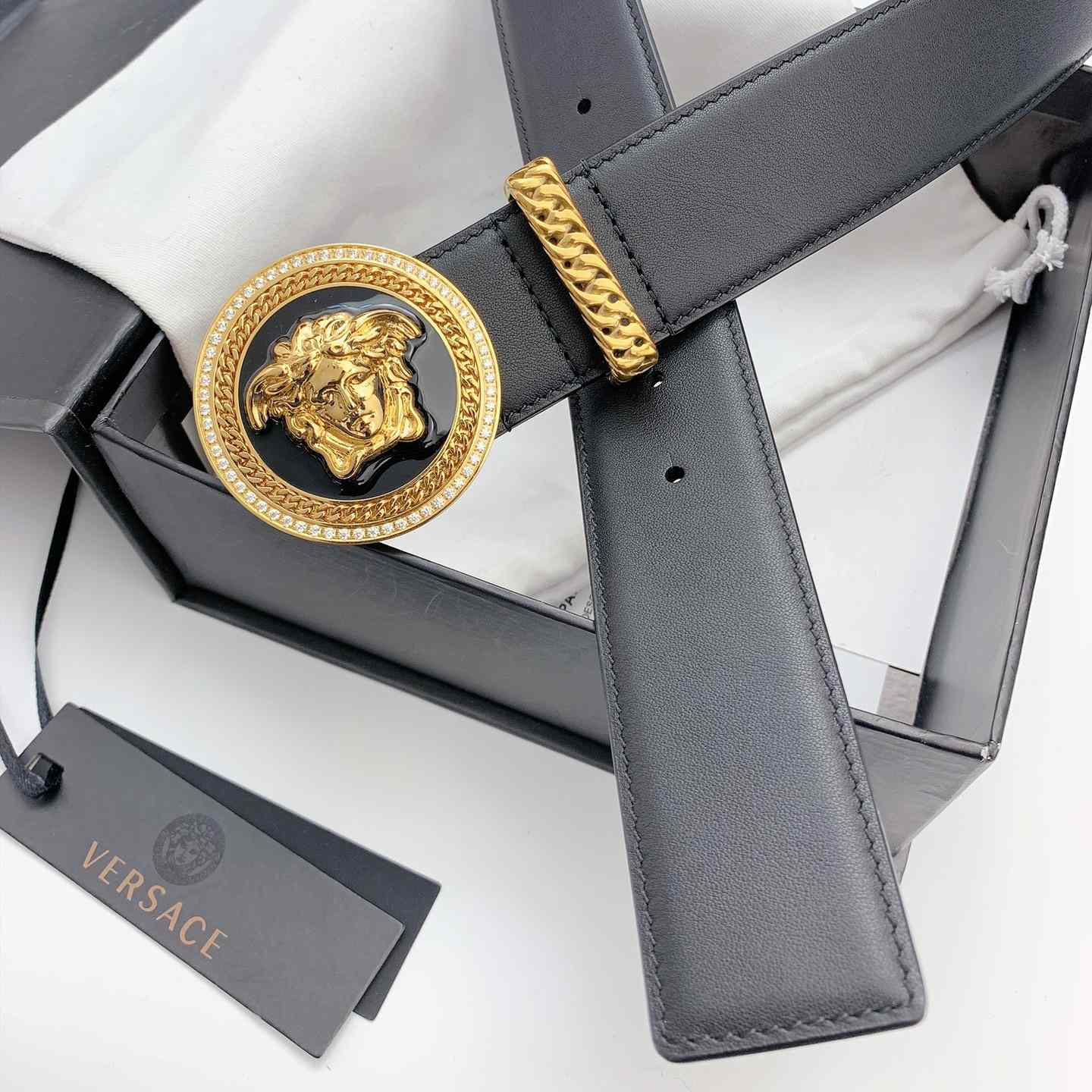 Versace Medusa Biggie Belt - DopestKickz