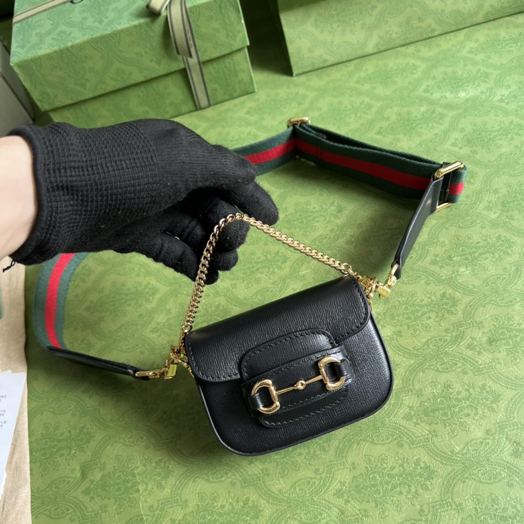Gucci Horsebit 1955 Strap Wallet(12-9-4cm) - DopestKickz