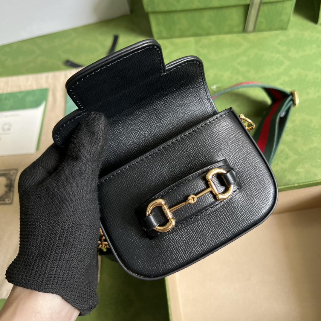 Gucci Horsebit 1955 Strap Wallet(12-9-4cm) - DopestKickz