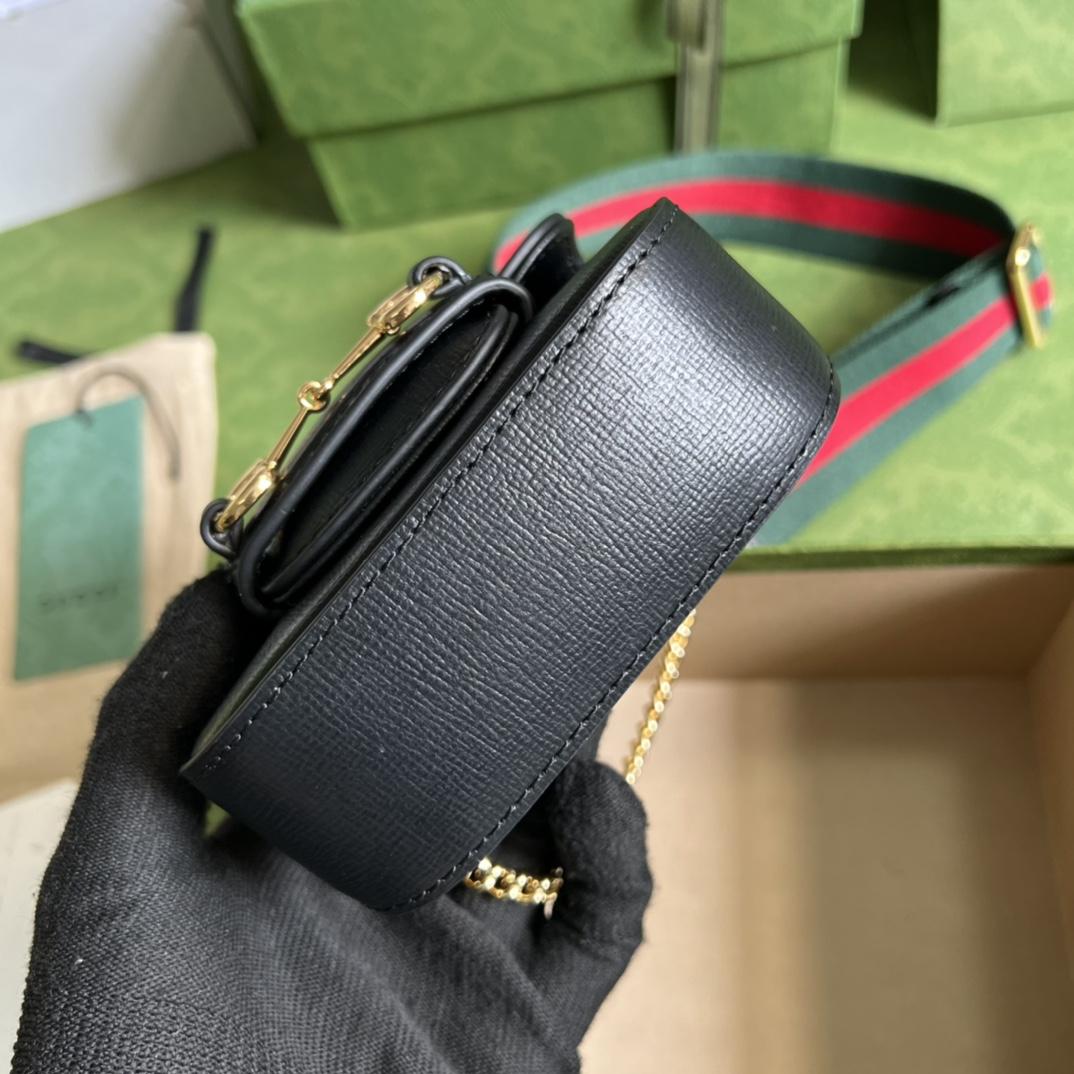Gucci Horsebit 1955 Strap Wallet(12-9-4cm) - DopestKickz