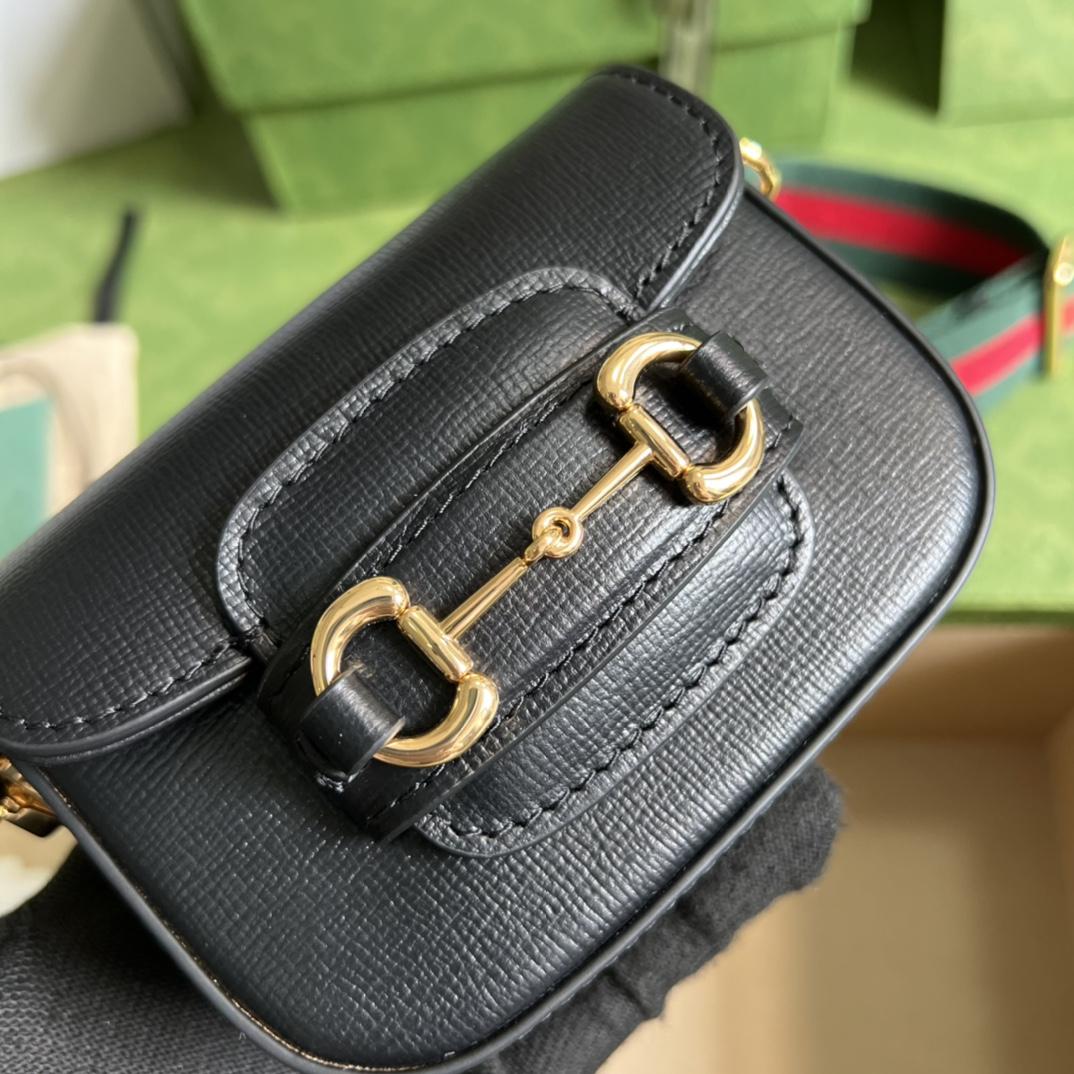 Gucci Horsebit 1955 Strap Wallet(12-9-4cm) - DopestKickz