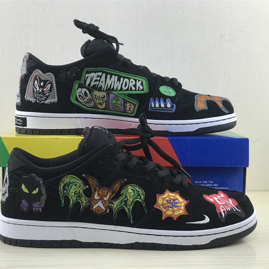 Neckface x Nike SB Dunk Low  Sneakers     DQ4488-001 - DopestKickz