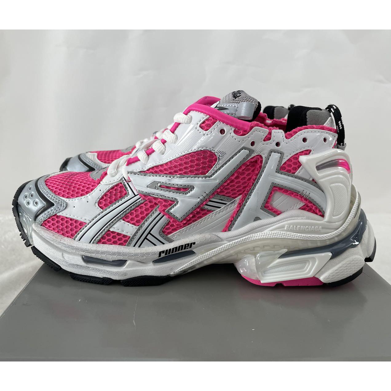 Balenciaga Women's Runner Sneaker In White - DopestKickz