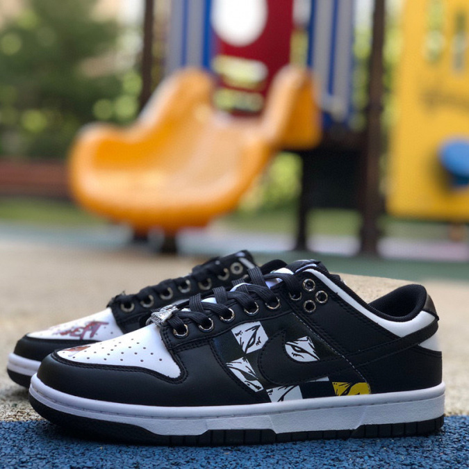 Chrome Hearts x Nike Dunk Low Retro Sneakers     DD1391-100 - DopestKickz