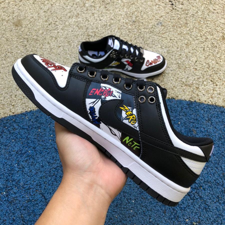 Chrome Hearts x Nike Dunk Low Retro Sneakers     DD1391-100 - DopestKickz