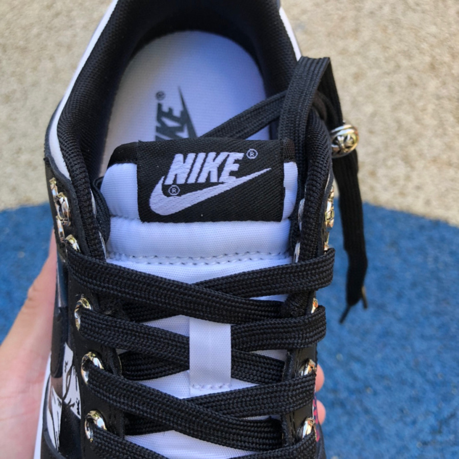 Chrome Hearts x Nike Dunk Low Retro Sneakers     DD1391-100 - DopestKickz