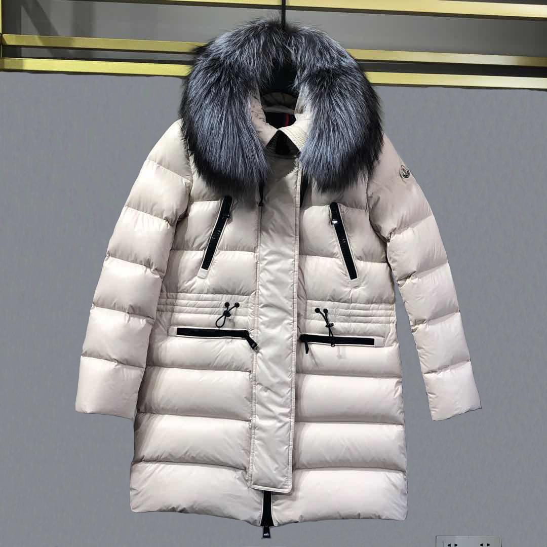 Moncler Long Down Jacket - DopestKickz