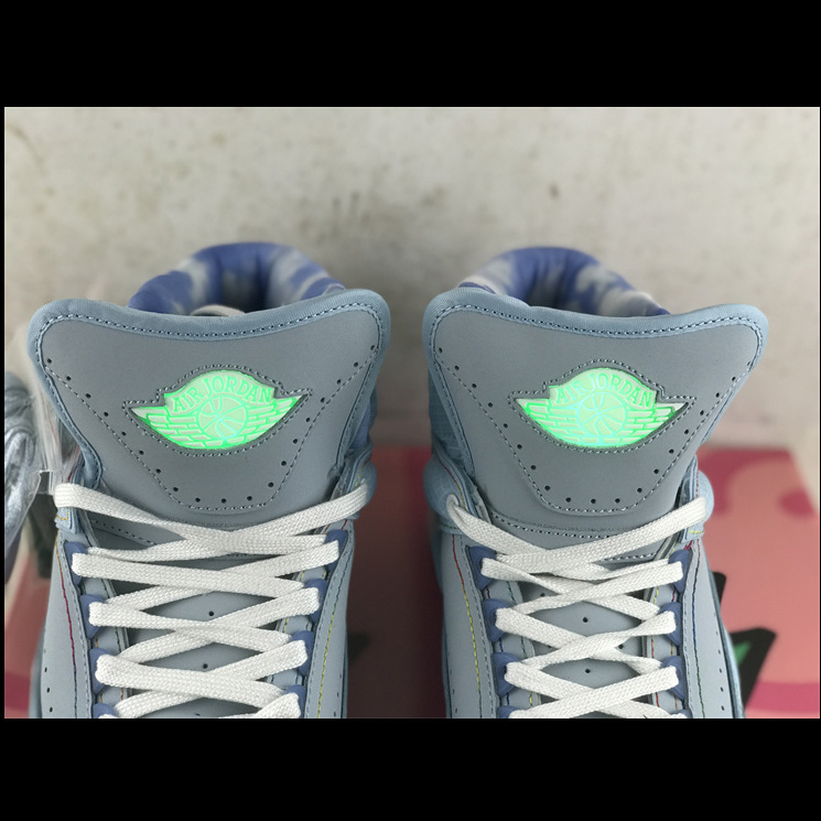 J Balvin x Air Jordan 2 Sneakers    DQ7691-419 - DopestKickz