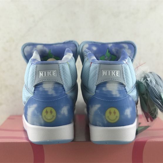 J Balvin x Air Jordan 2 Sneakers    DQ7691-419 - DopestKickz