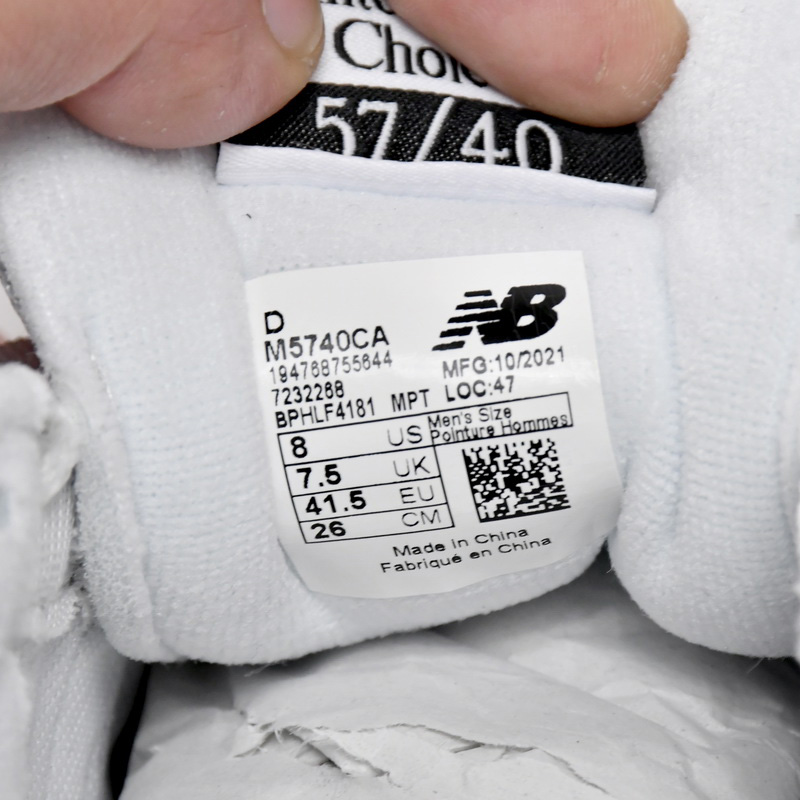 New Balance 5740 Grey Sneakers           M5740CA  - DopestKickz