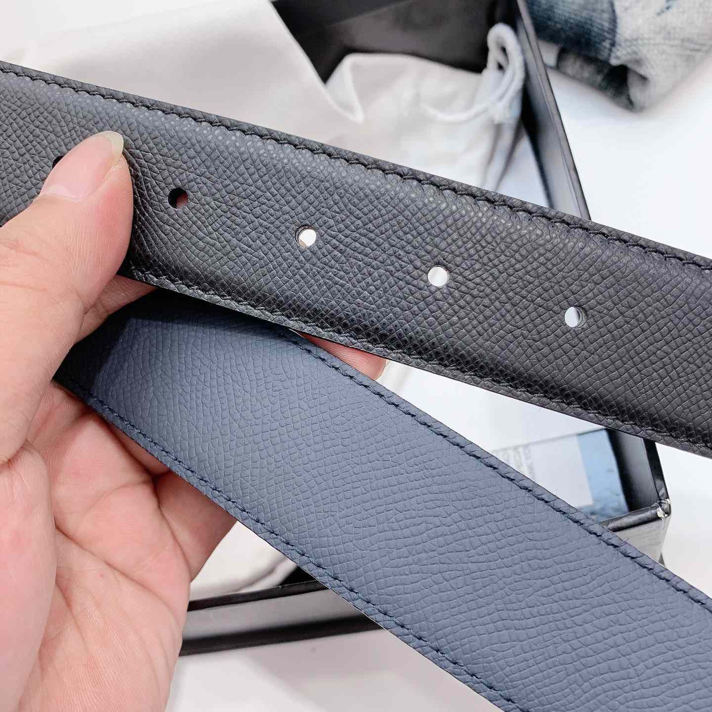 Versace Leather Belt - DopestKickz