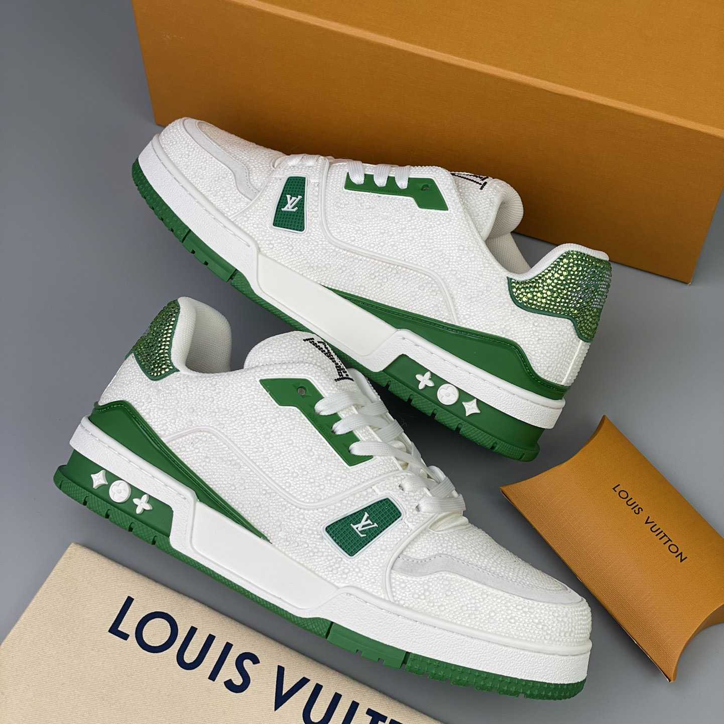 Louis Vuitton LV Trainer Sneaker     - DopestKickz
