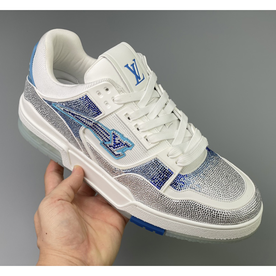 Louis Vuitton LV Trainer Sneaker     - DopestKickz