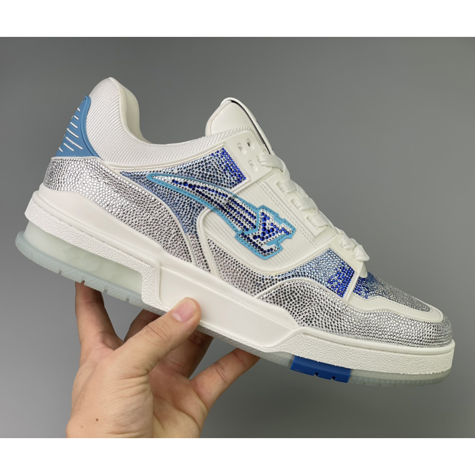 Louis Vuitton LV Trainer Sneaker     - DopestKickz