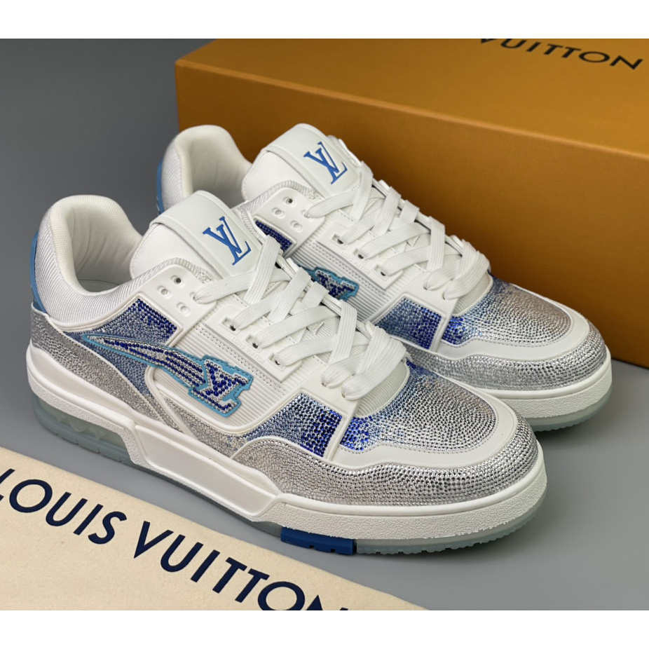 Louis Vuitton LV Trainer Sneaker     - DopestKickz