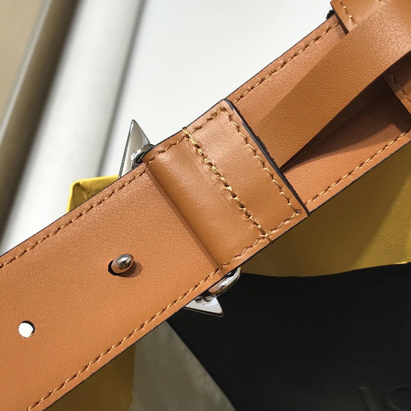 Fendi Brown Leather Belt - DopestKickz