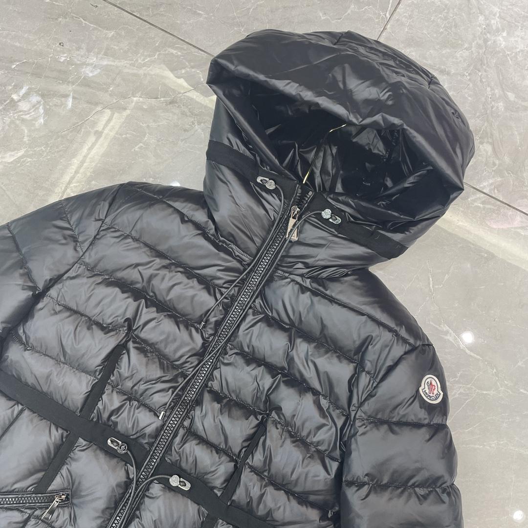 Moncler Long-Sleeve Padded Coat - DopestKickz