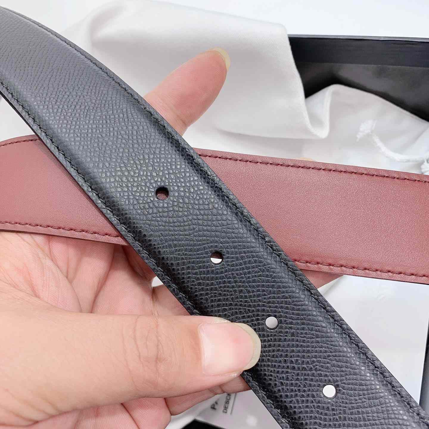 Versace Leather Belt - DopestKickz