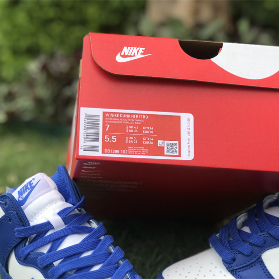 Nike Dunk High “Game Royal” Sneaker      DD1399-102 - DopestKickz