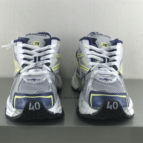 Balenciaga Runner Sneaker In White - DopestKickz