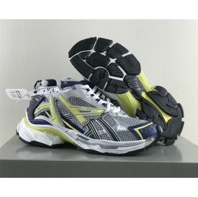 Balenciaga Runner Sneaker In White - DopestKickz